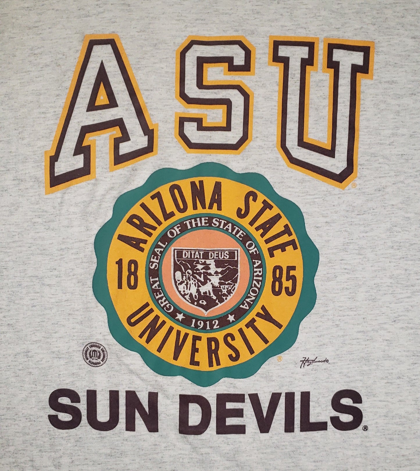 Vintage ASU College 90s Arizona State University Single Stitch T-Shirt XL