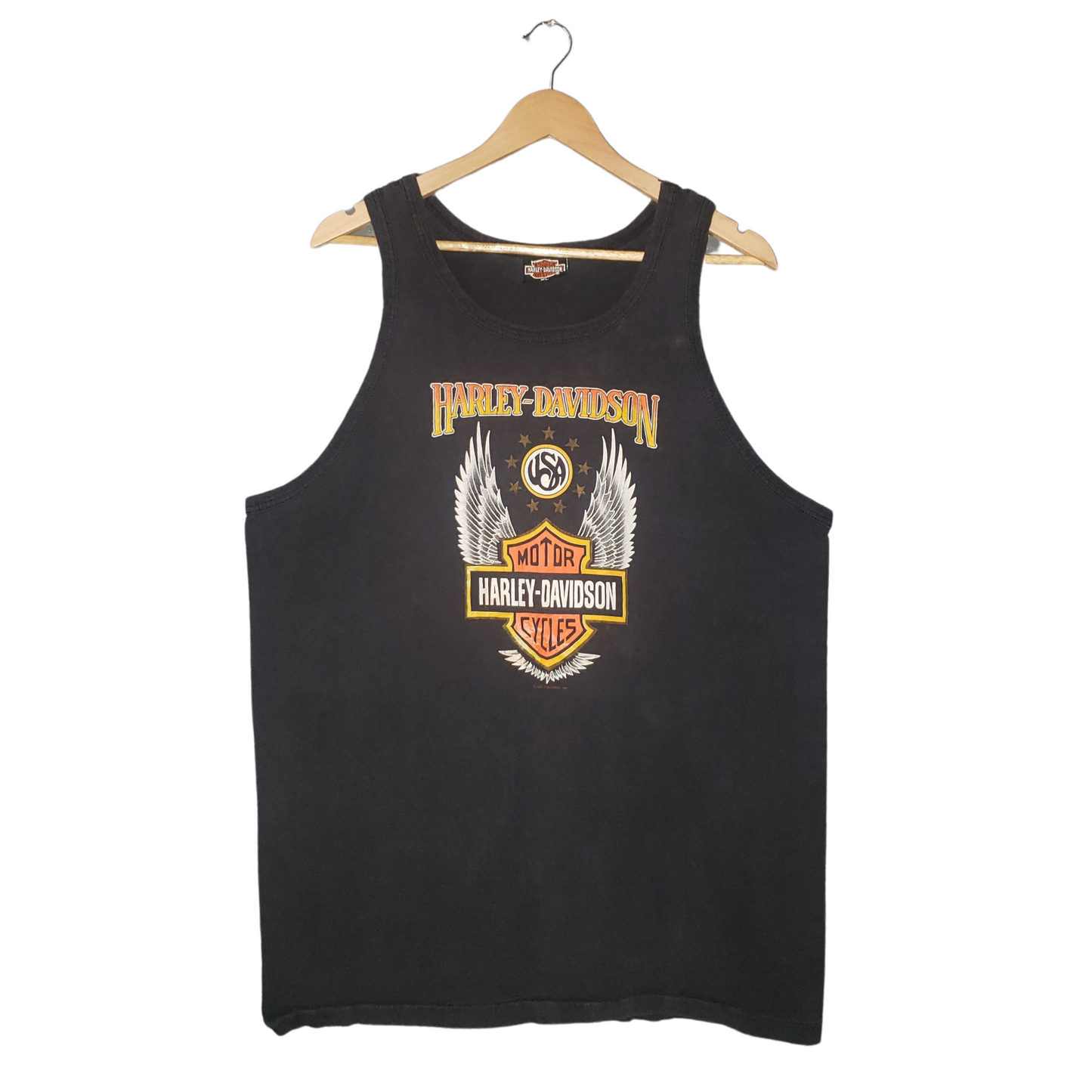 Vintage Harley Davidson Las Vegas 1991 Tank Top T-Shirt XL