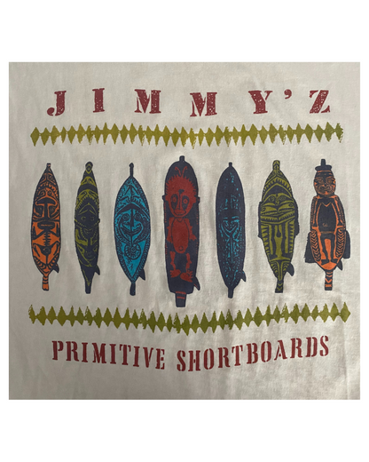 Vintage Jimmy'Z Primitive ShortBoards 1984 Surf T-Shirt XL