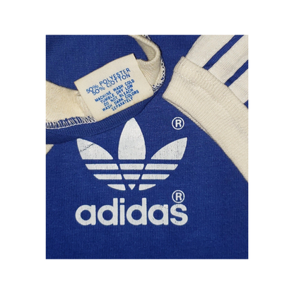 Vintage Adidas Trefoil Classic 80's Ringer T-Shirt Md