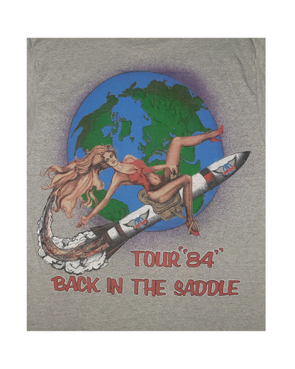 Vintage Aerosmith Back in the Saddle 1984 T-Shirt Sm