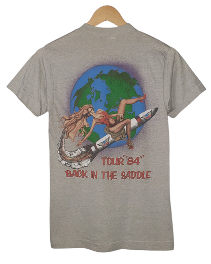 Vintage Aerosmith Back in the Saddle 1984 T-Shirt Sm