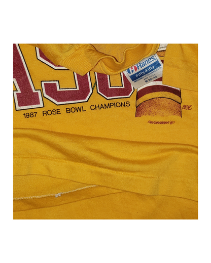 Vintage ASU Rose Bowl 1987 T-Shirt Md