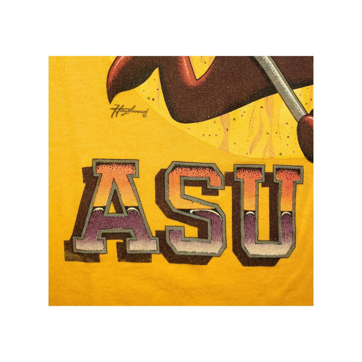 Vintage ASU Sun Devils 80's Arizona State University 1988 Sparky T-Shirt Lg