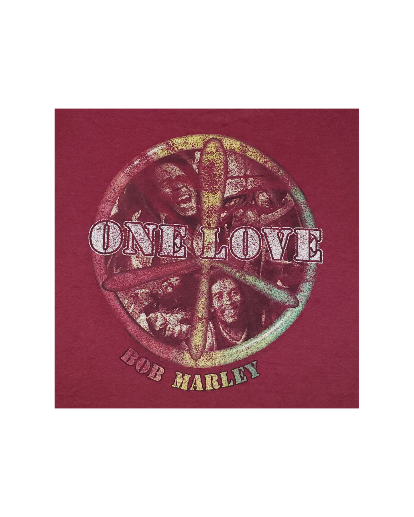 Vintage Bob Marley One Love 80's T-Shirt XL