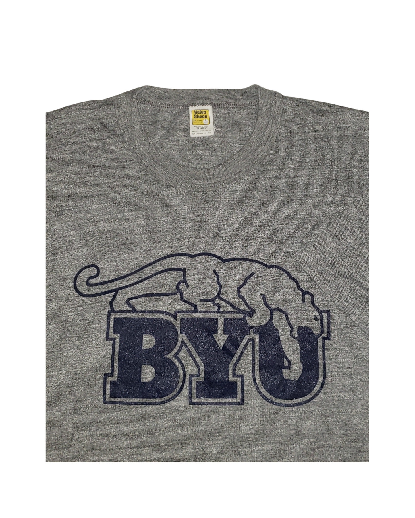 Vintage BYU Cougars NCAA 70's T-Shirt Lg