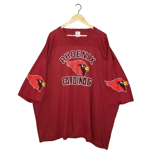 Vintage Phoenix Arizona Cardinals 80s Single Stitch USA NFL Big Size T-Shirt 4XL