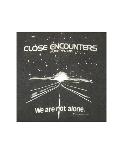 Vintage Close Encounters of the Third Kind 1977 Movie T-Shirt Lg