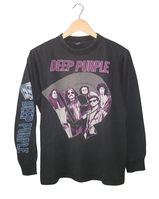 Vintage Deep Purple Perfect Stranger Tour 1985 Long Sleeve T-Shirt Md