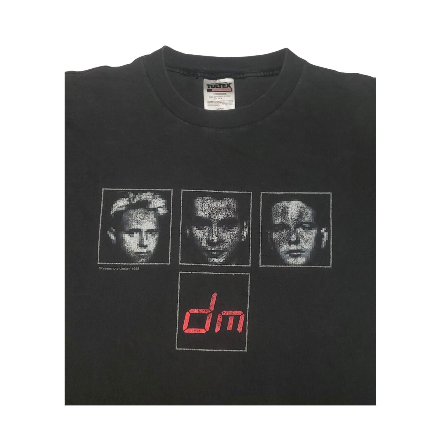 Vintage Depeche Mode The Singles Tour 1998 T-Shirt Lg