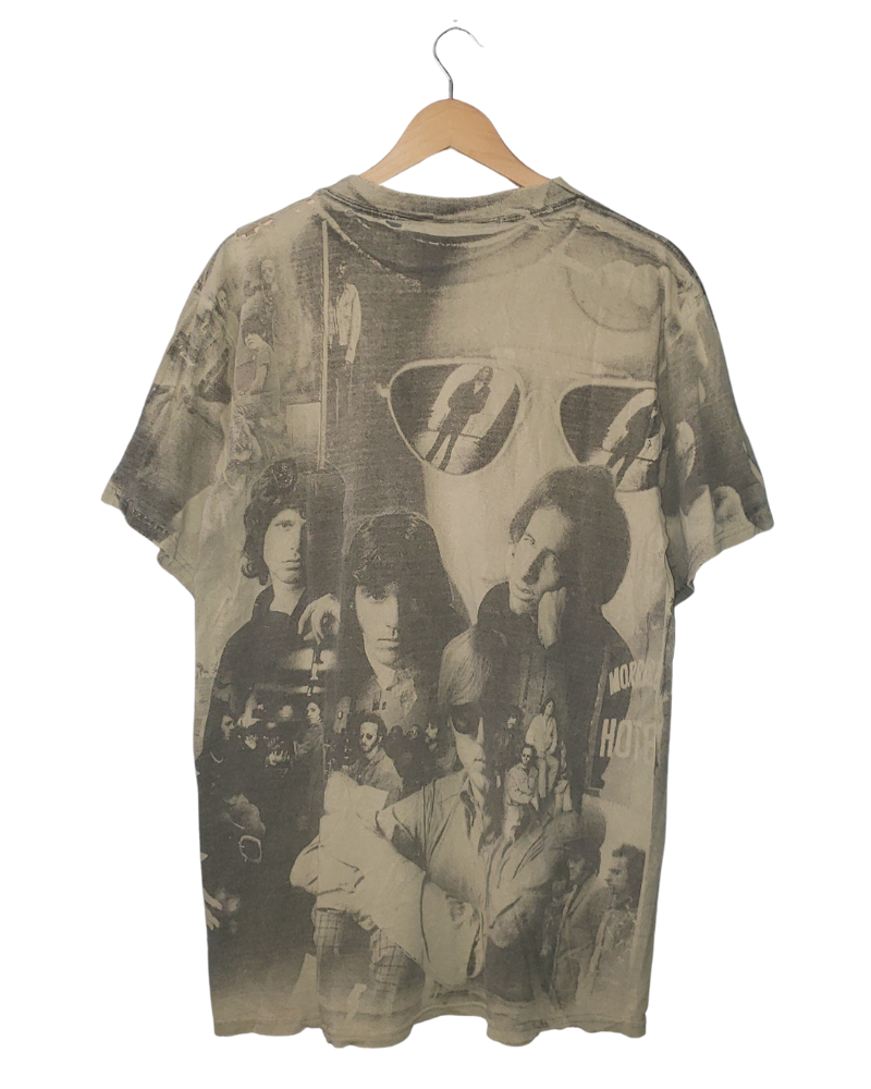 Vintage The Doors Morrison Hotel All Over Print 1995 T-Shirt Lg