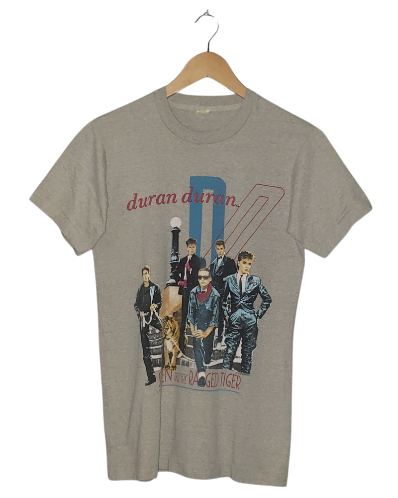 Vintage Duran Duran Seven & The Ragged Tiger 1984 T-Shirt Md