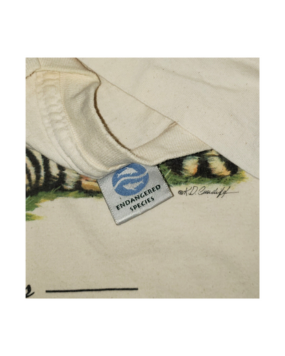 Vintage Endangered Species Wild Cats 90's T-Shirt XL