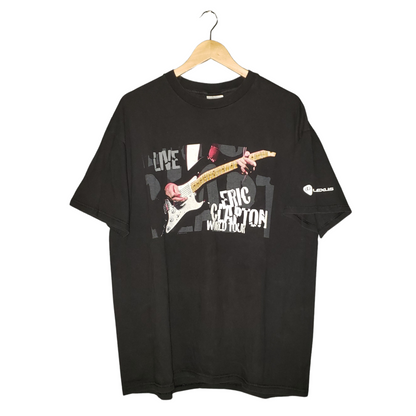 Vintage Eric Clapton 1998 Live Concert World Tour T-Shirt XL