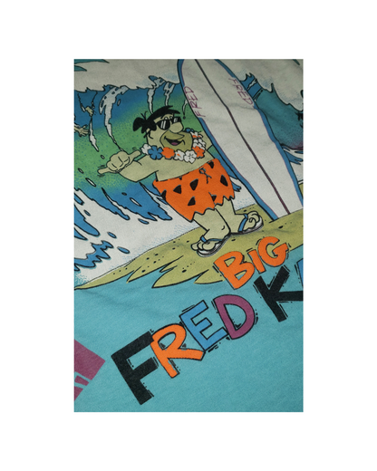 Vintage The Flintstones Big Kahuna Fred 1985 T-Shirt XL