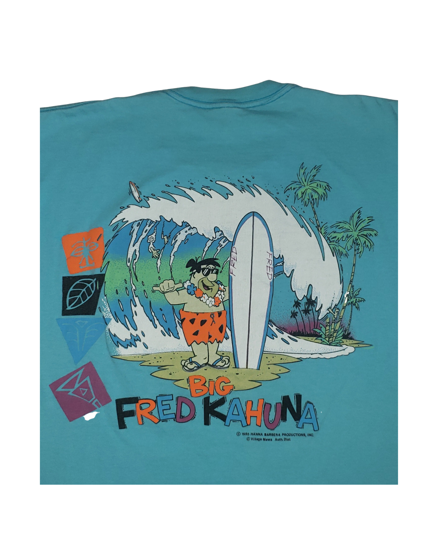 Vintage The Flintstones Big Kahuna Fred 1985 T-Shirt XL