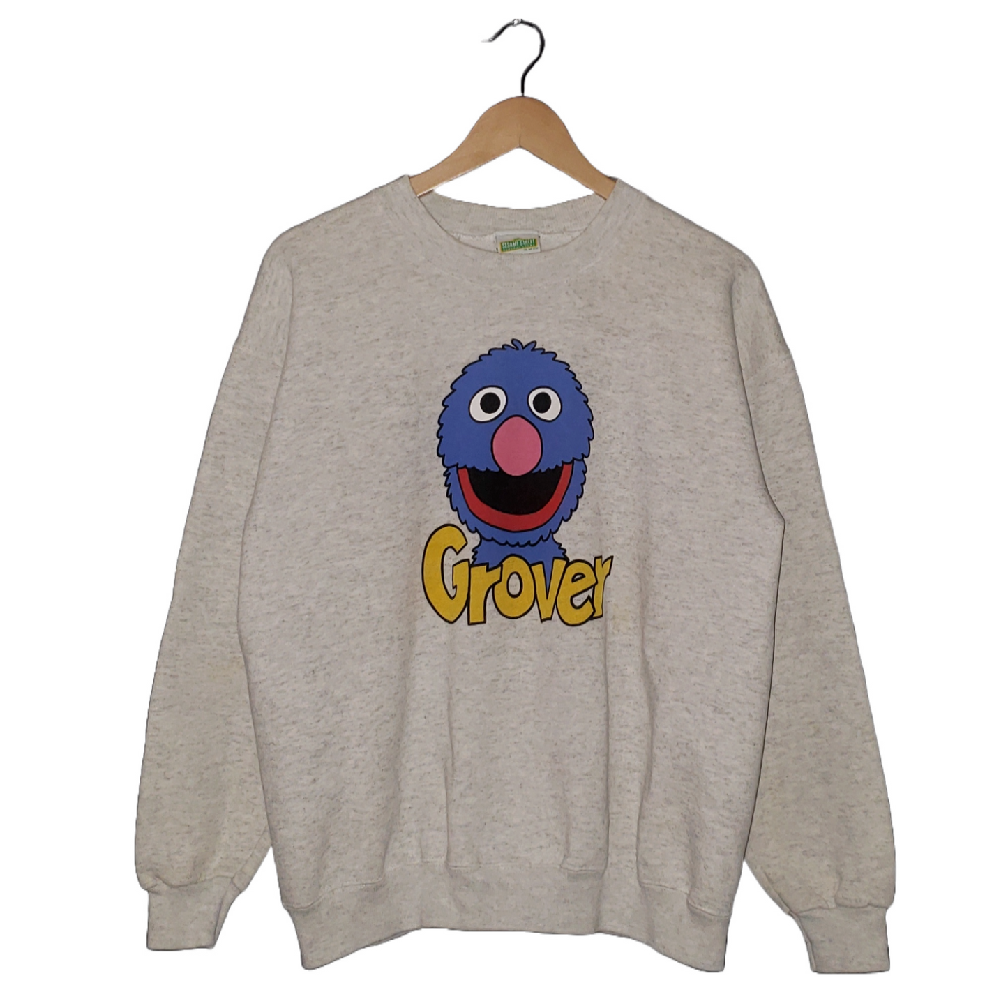 Vintage Grover Sesame Street 90's Crewneck Sweatshirt Lg