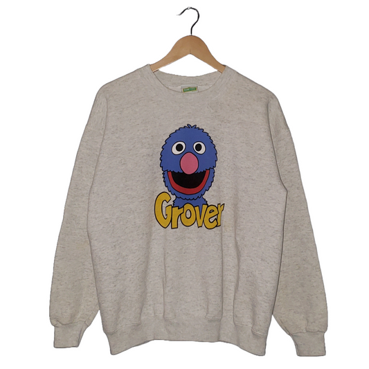 Vintage Grover Sesame Street 90's Crewneck Sweatshirt Lg