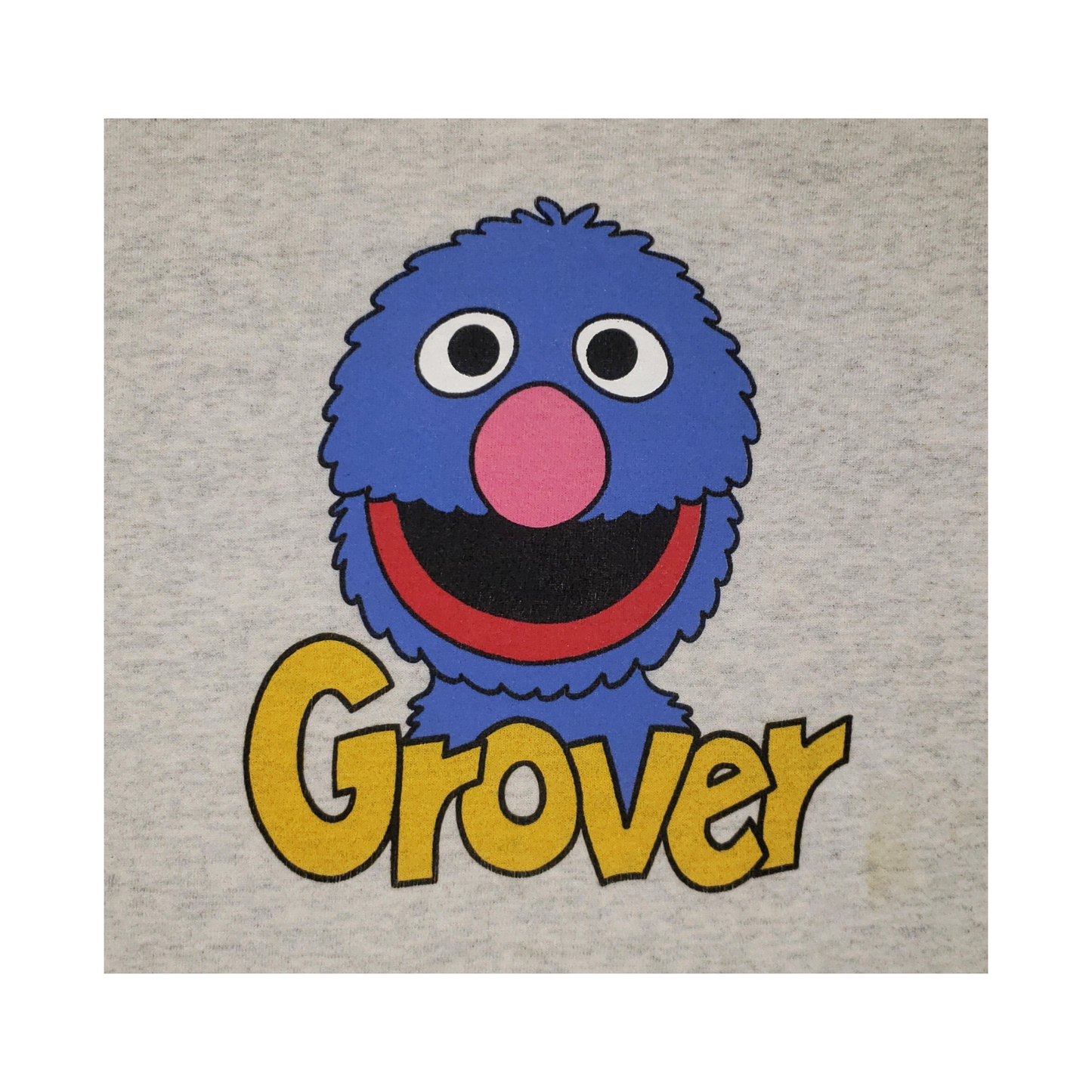 Vintage Grover Sesame Street 90's Crewneck Sweatshirt Lg