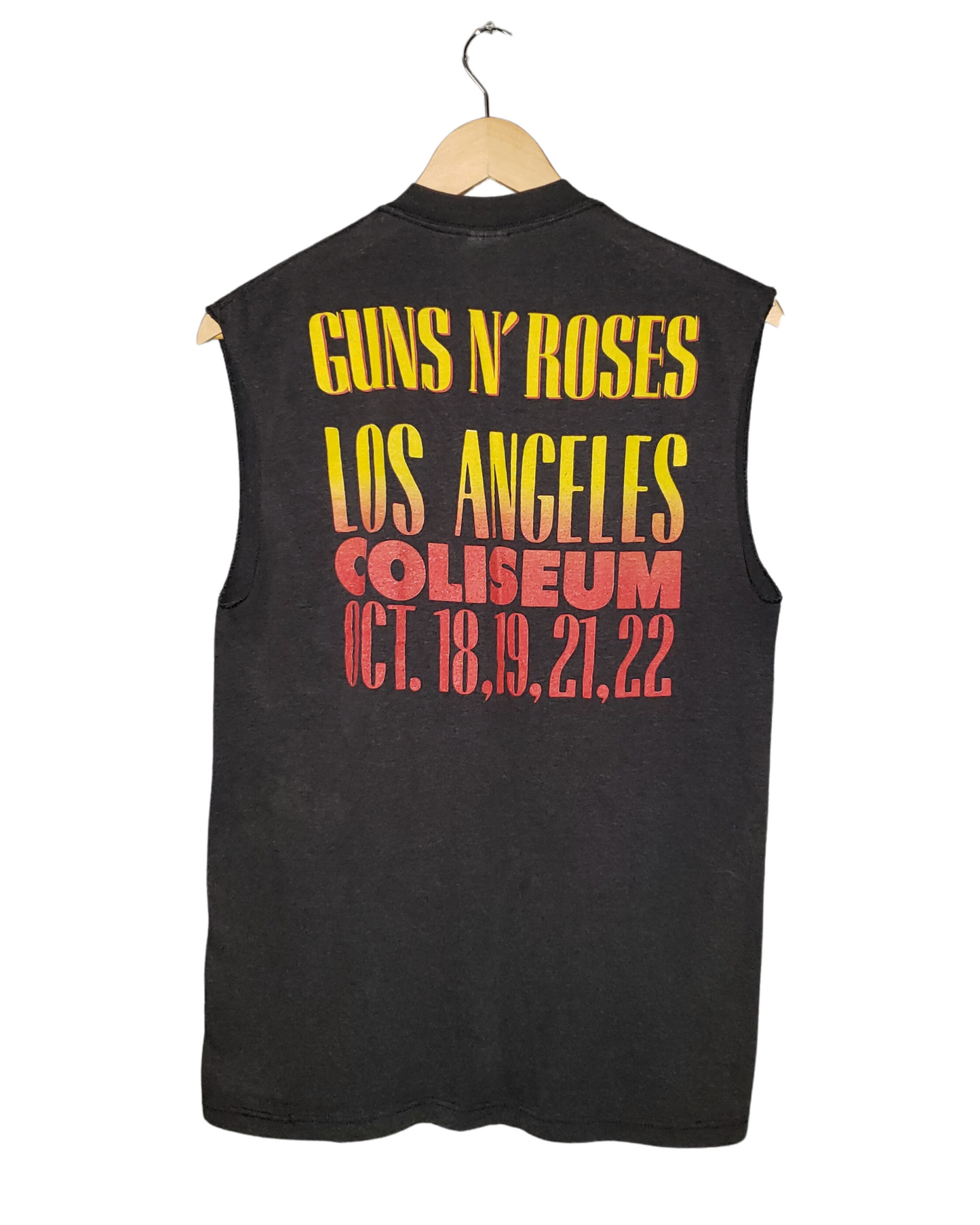 Vintage Guns N' Roses Stoned in L.A. 1989 Tank Top T-shirt Lg