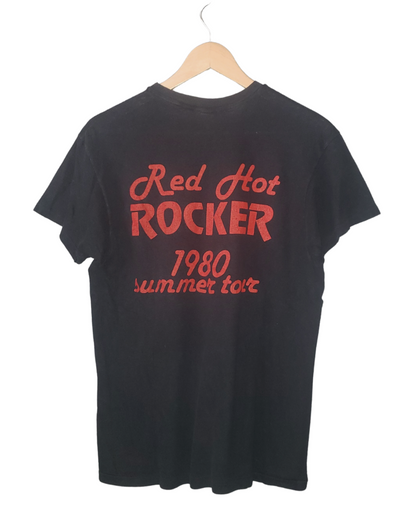 Vintage Sammy Hagar Red Hot Rocker Summer Tour 1980 T-Shirt Lg