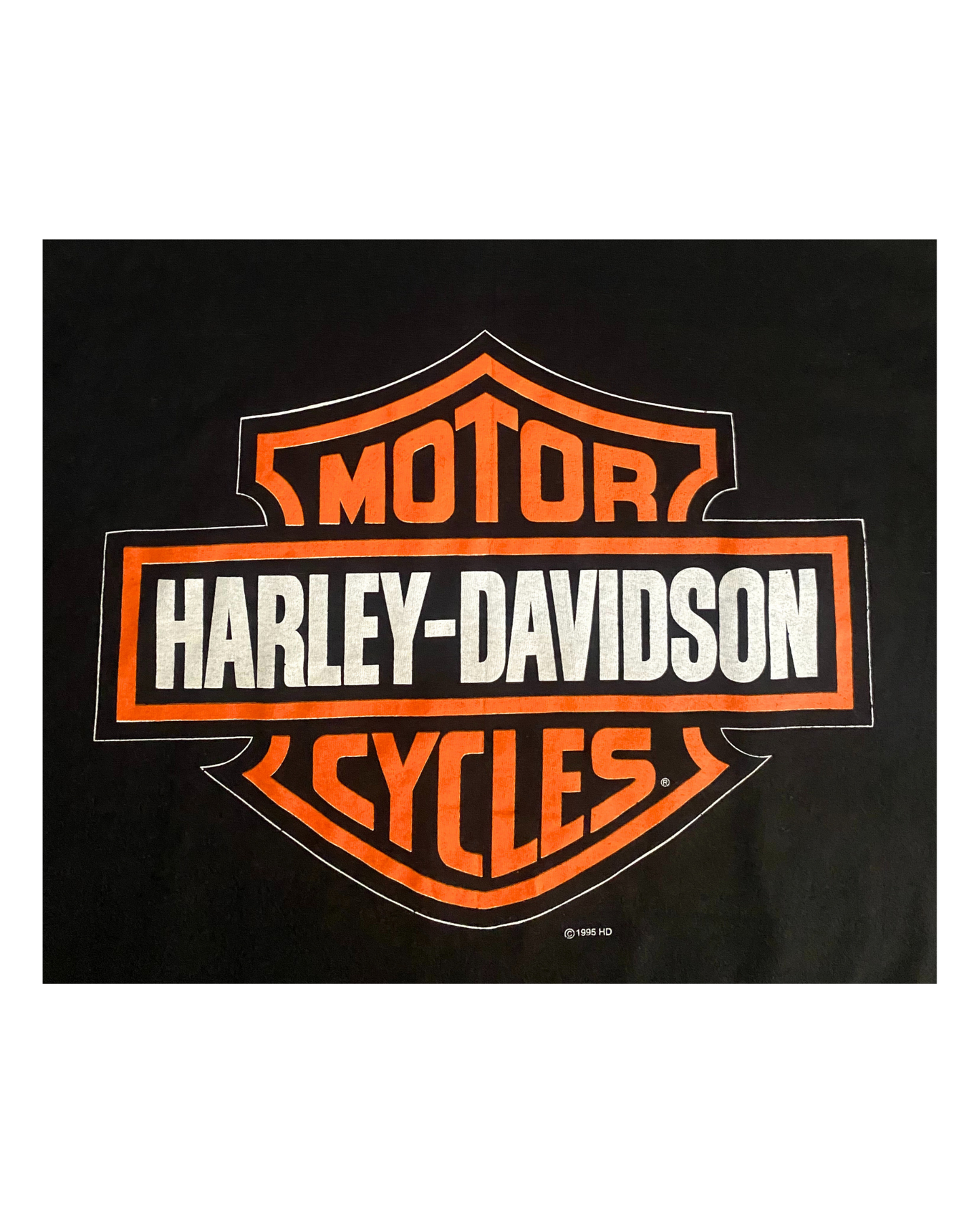 Vintage Harley Davidson Motorcycles 1995 T-Shirt XL