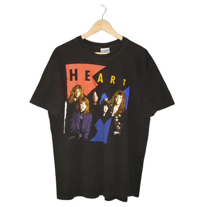 Vintage Heart Brigade World Tour 1990 T-Shirt XL