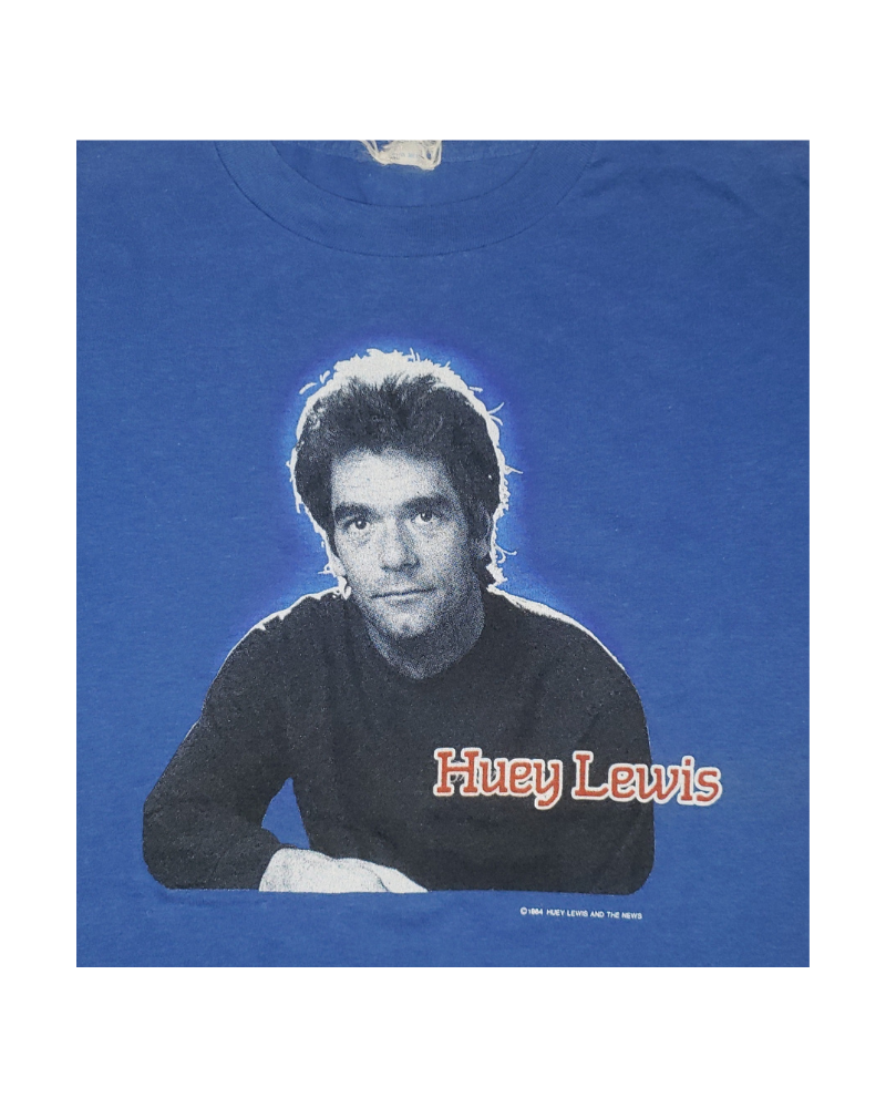 Vintage Huey Lewis And The News 1984 T-Shirt Md