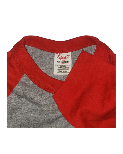 Vintage Indiana University 70's Raglan Ringer T-Shirt Sm