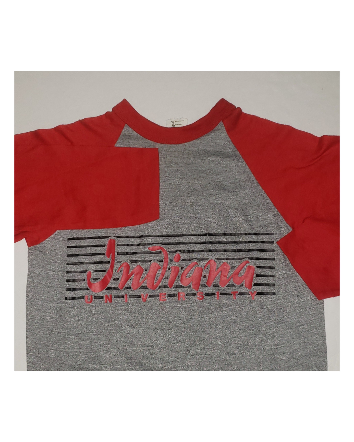 Vintage Indiana University 70's Raglan Ringer T-Shirt Sm