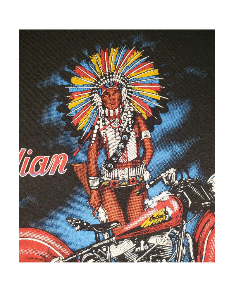 Vintage Indian Motorcycles 1988 T-Shirt Lg