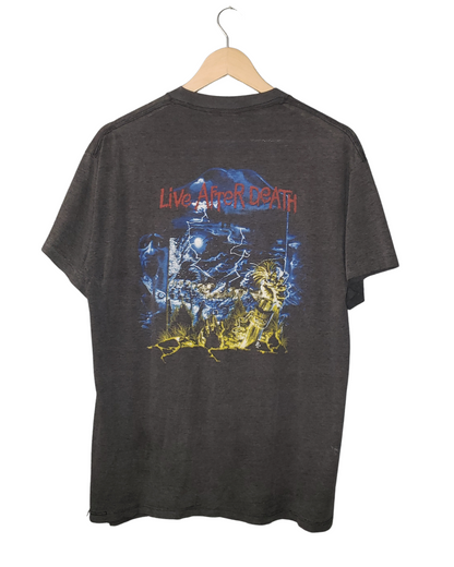 Vintage Iron Maiden Live After Death Tour 1985 T-Shirt XL