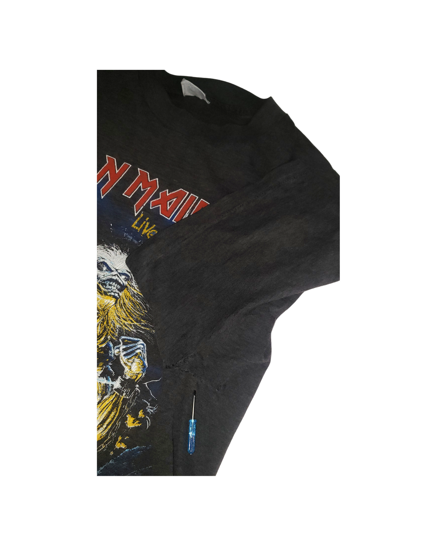 Vintage Iron Maiden Live After Death Tour 1985 T-Shirt XL