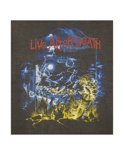 Vintage Iron Maiden Live After Death Tour 1985 T-Shirt XL