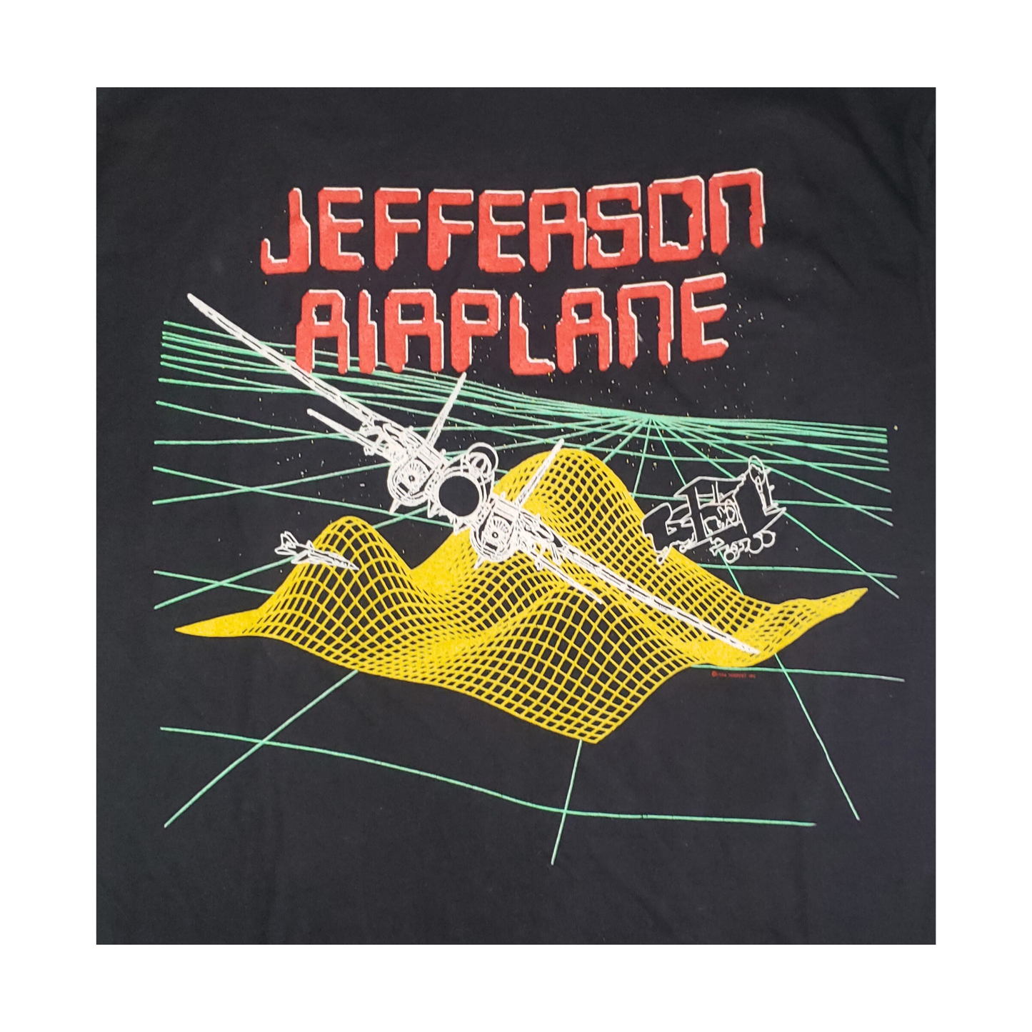 Vintage Jefferson Airplane 1989 Concert Tour T-shirt XL