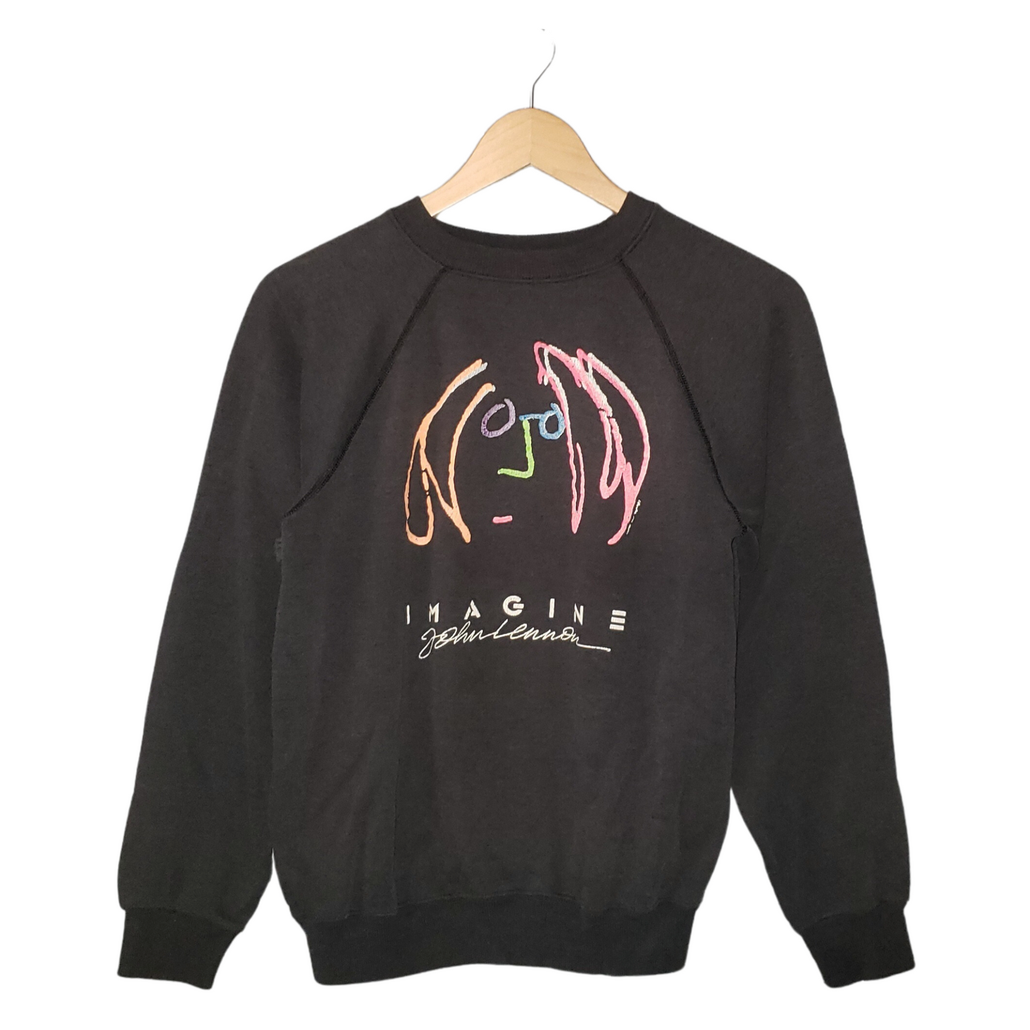 Vintage John Lennon Imagine 1987 Crewneck Sweatshirt Md