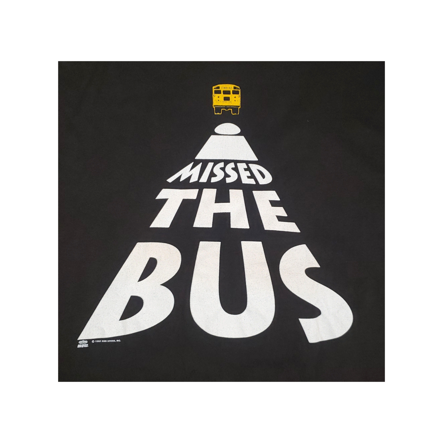 Vintage Kris Kross I Missed the Bus 1992 Rap T-Shirt XL