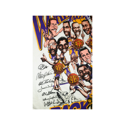 Vintage Los Angeles L.A. Lakers 1987/1988 Back to Back NBA Champs Deadstock 80's T-Shirt XL