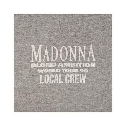 Vintage Madonna Blond Ambition Concert Tour Crew 1990 T-Shirt XL