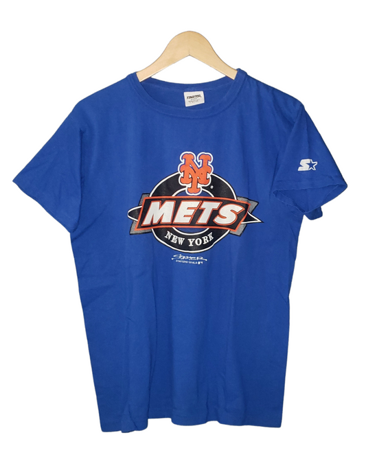 Vintage New York Mets Starter tee 1990 T-Shirt Lg