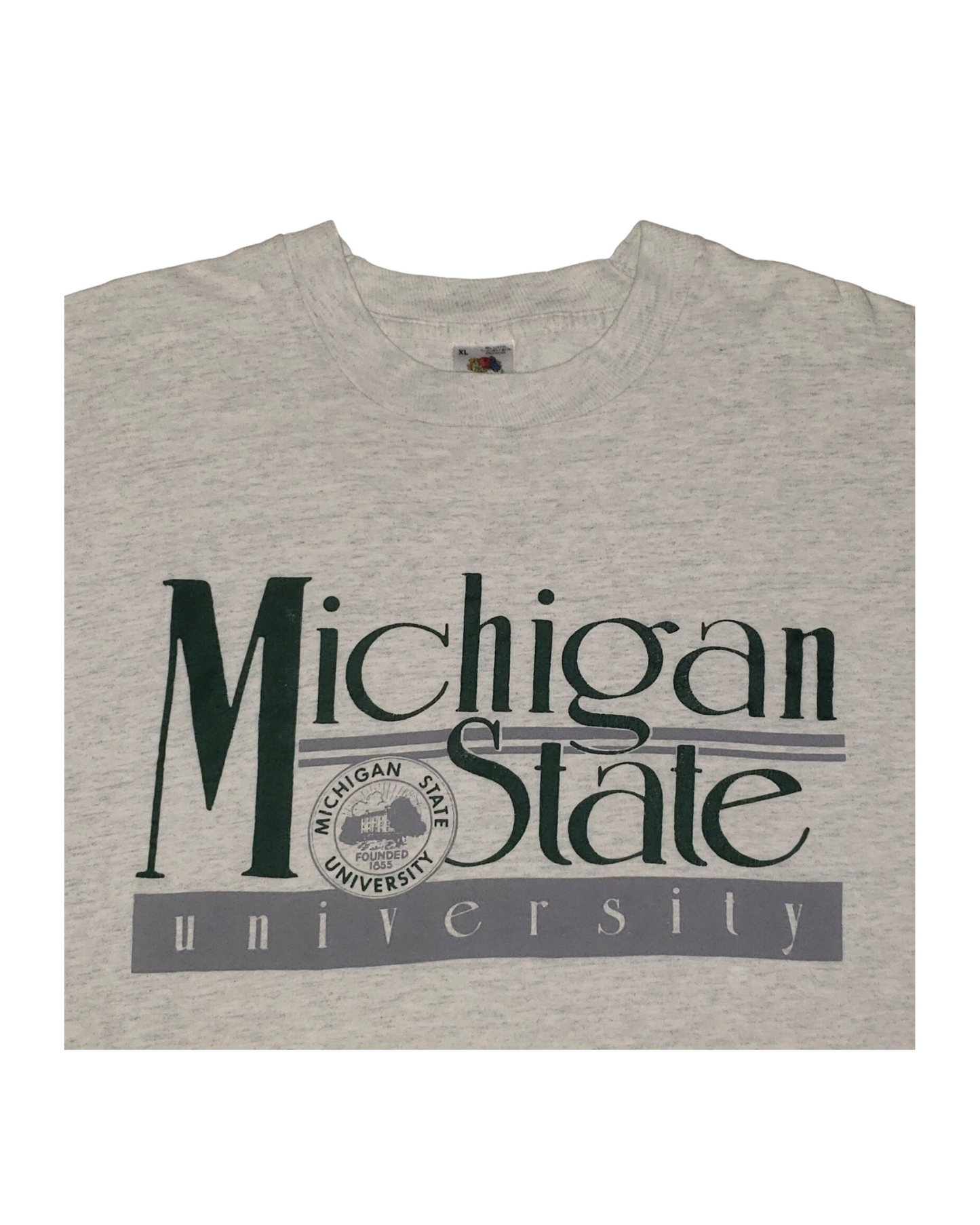 Vintage Michigan State University Spartans NCAA 80's T-Shirt XL