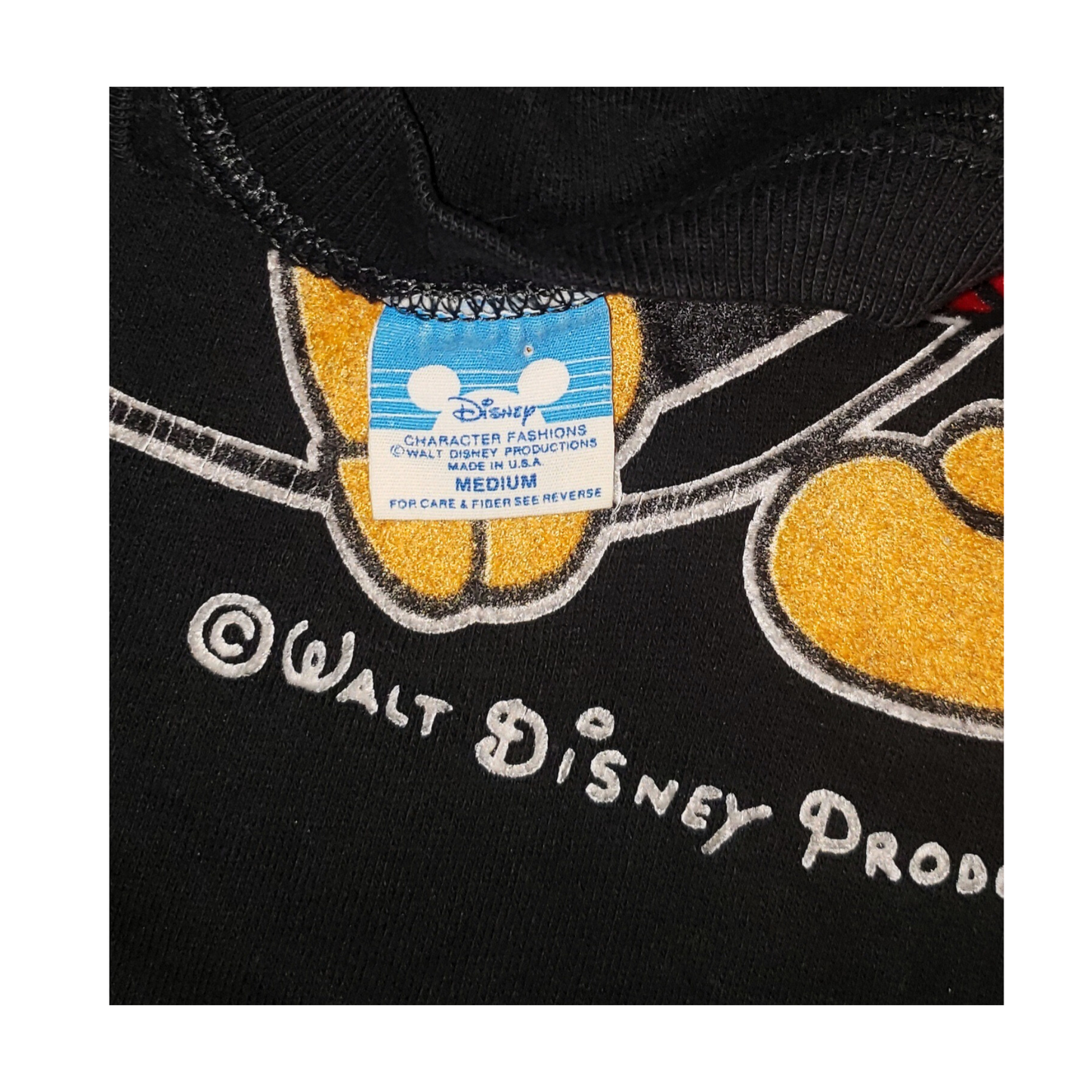 Vintage Mickey Mouse Disney 80's Crewneck Sweatshirt Md