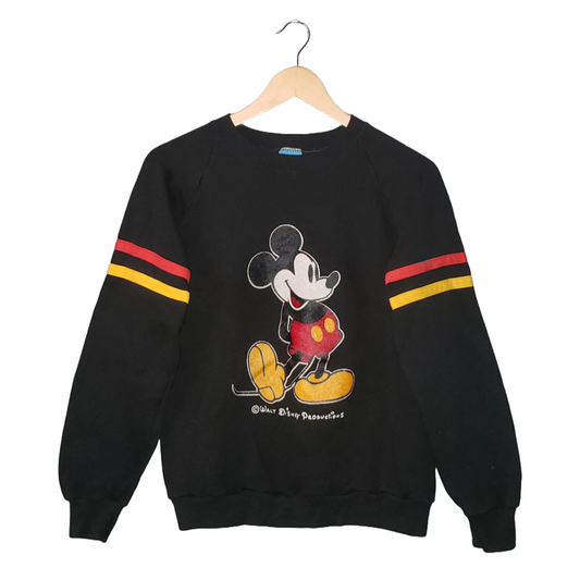 Vintage Mickey Mouse Disney 80's Crewneck Sweatshirt Md