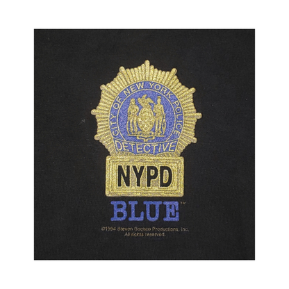 Vintage NYPD Blues New York Detective 1994 TV Show T-Shirt Lg