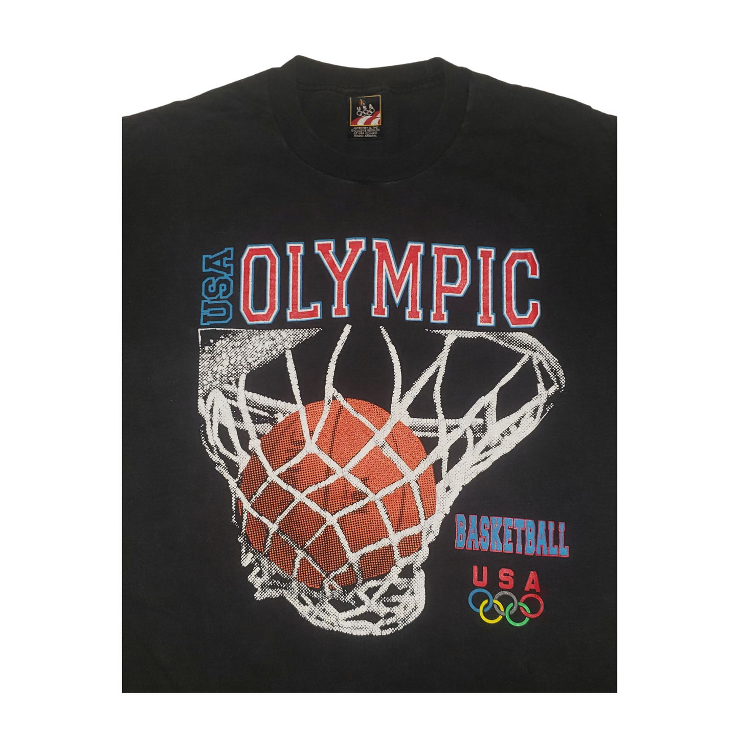 Vintage Olympics Team USA Dream Team Michael Jordan Basketball 90's T-Shirt XL