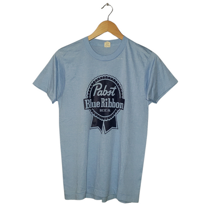 Vintage Pabst Blue Ribbon PBR Beer 80's T-Shirt Md