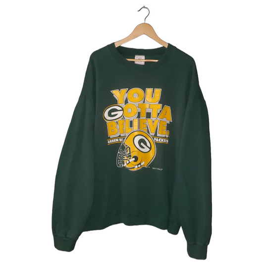 Vintage Green Bay Packers 1996 Crewneck Sweatshirt XXL