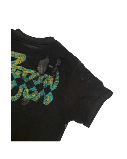 Vintage Poison Live 1988 Thrashed T-Shirt Md