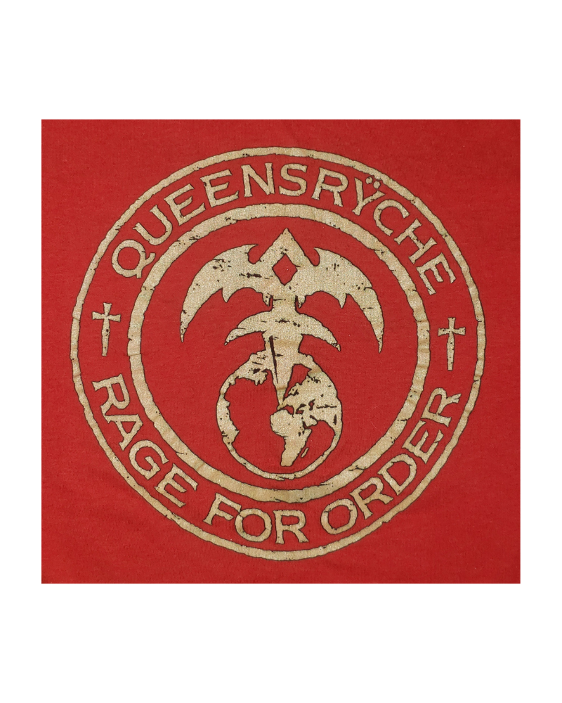 Vintage Queensryche Rage for Order Seattle Promo 1986 T-Shirt Md