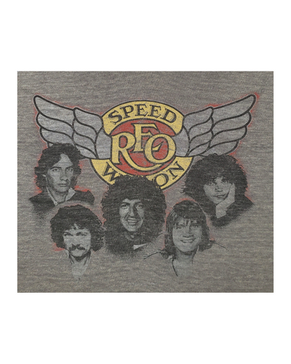 Vintage REO Speedwagon Raglan Ringer 1982 Tour T-Shirt XL